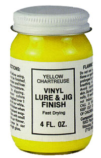 vinyl lure and jig finish