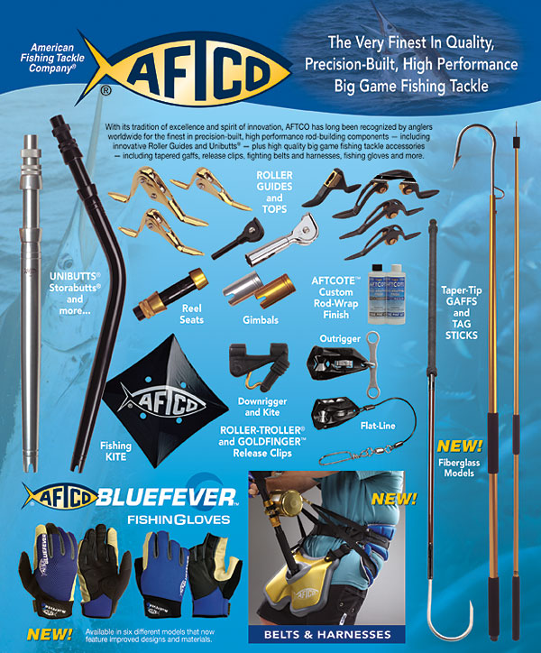 Aftco Big Game Fishing Tackle